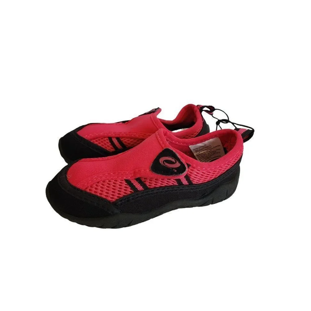 O'rageous Girls Water Shoes Hot Pink Black Toddler Quick Dry Size 6 NEW